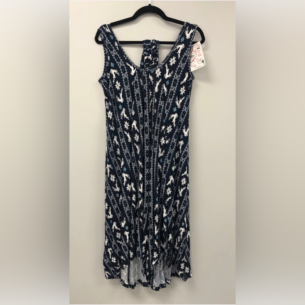 Latched Mama winter wonderland petite nursing romper